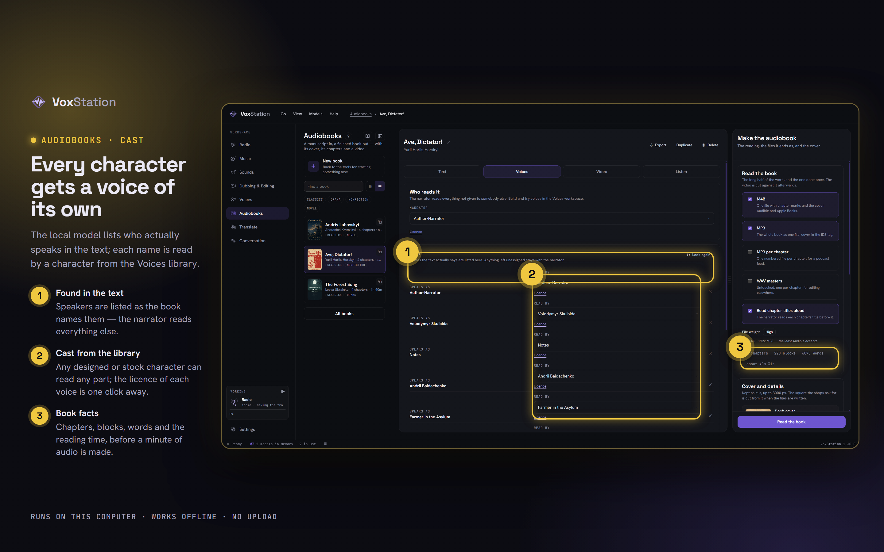 VoxStation: Every character gets a voice of its own